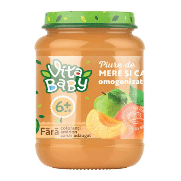 Baby Puree Apple and Apricot – 6.35 oz (180gr)